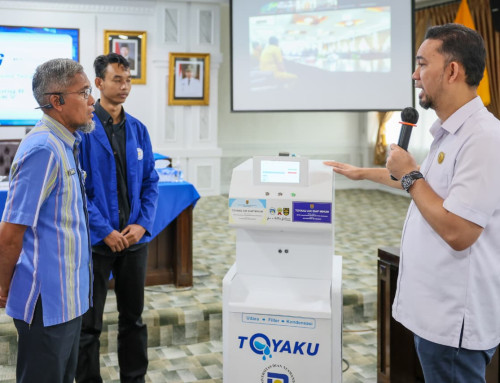 Pemprov Jateng Terima Hibah Alat ToyaKU Udinus, Inovasi Air Minum dari Udara